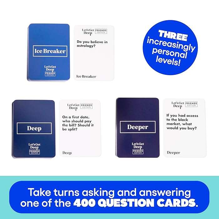Let's Get Deep Family Edition Card Game