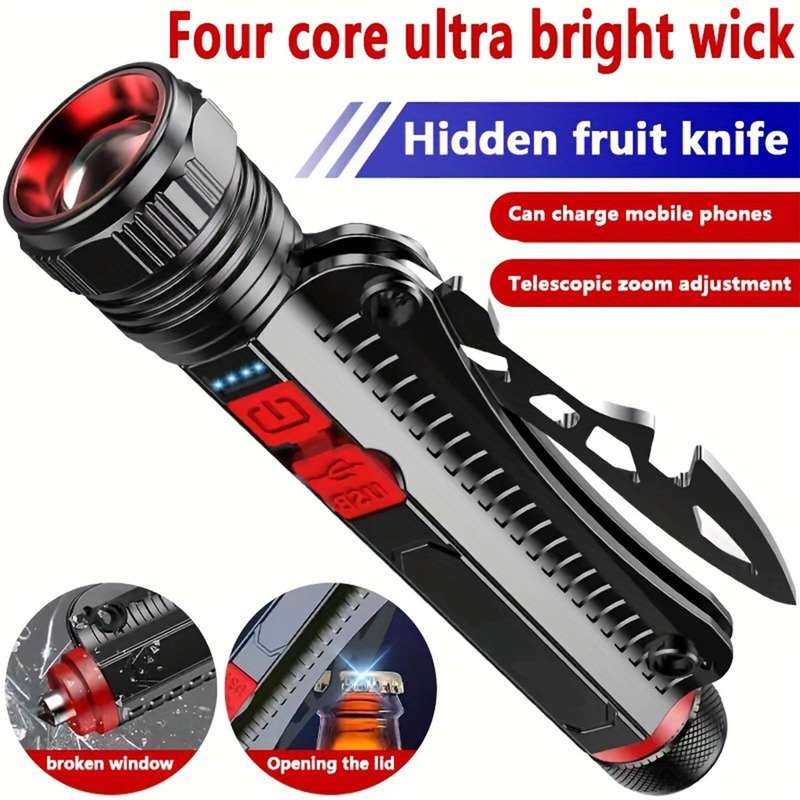 Multifunction Flashlight Torch
