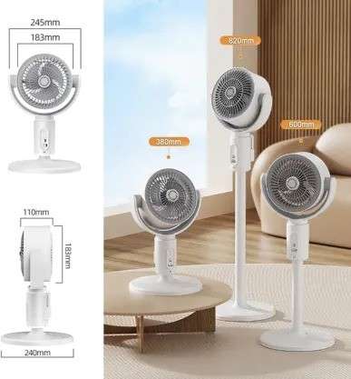 Circulating Standing Fan