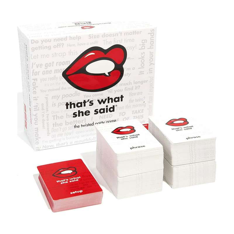 That's What She Said Adult Card Game