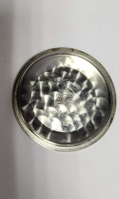 1960`s Omega Constellation Automatic Men`s watch Pie Pan 14k Gold & Stainless Steel as per photo