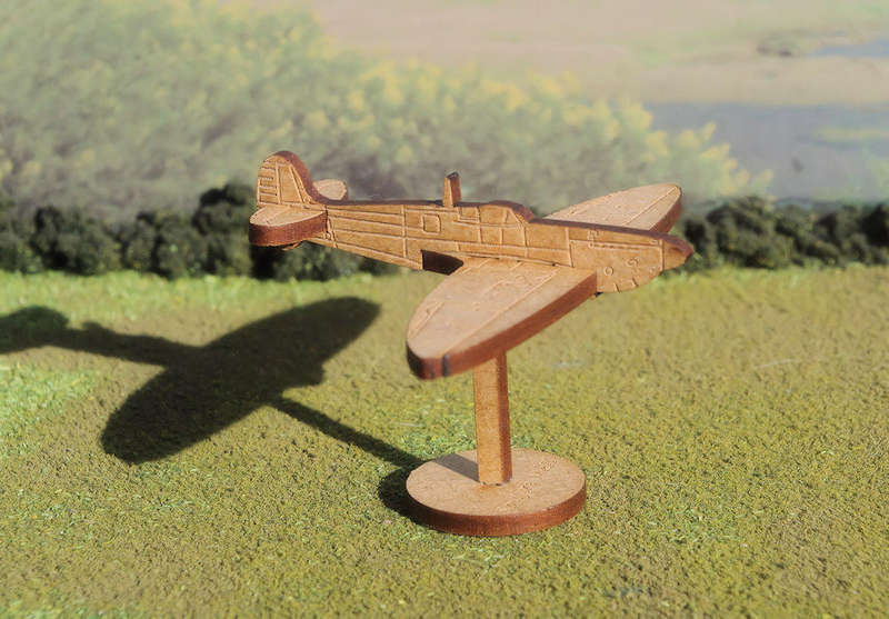 Laser Cut - 1/144 Scale - Spitfire Mk2 - Kit