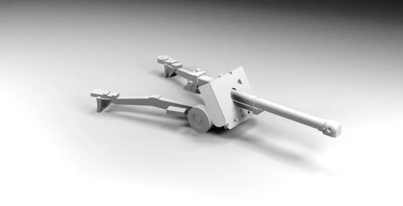 1:144 Scale - 17 Pdr - Deployed