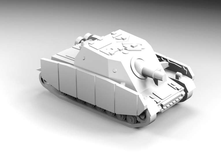 1:144 Scale - Brummbar - Mid - Schurzen