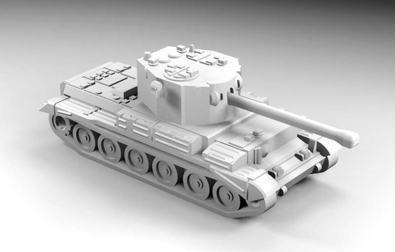 1:144 Scale - Challenger - WW2