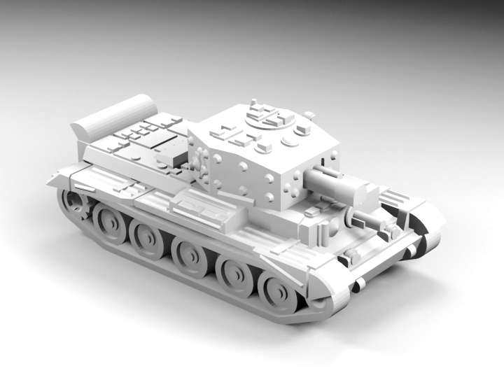 1:160 Scale - Cromwell IV - With Cromwell VI Turret