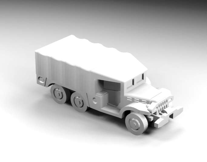 1:200 Scale - Dodge WC63