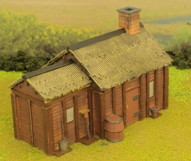 1:72 Scale - Farm House - Kit