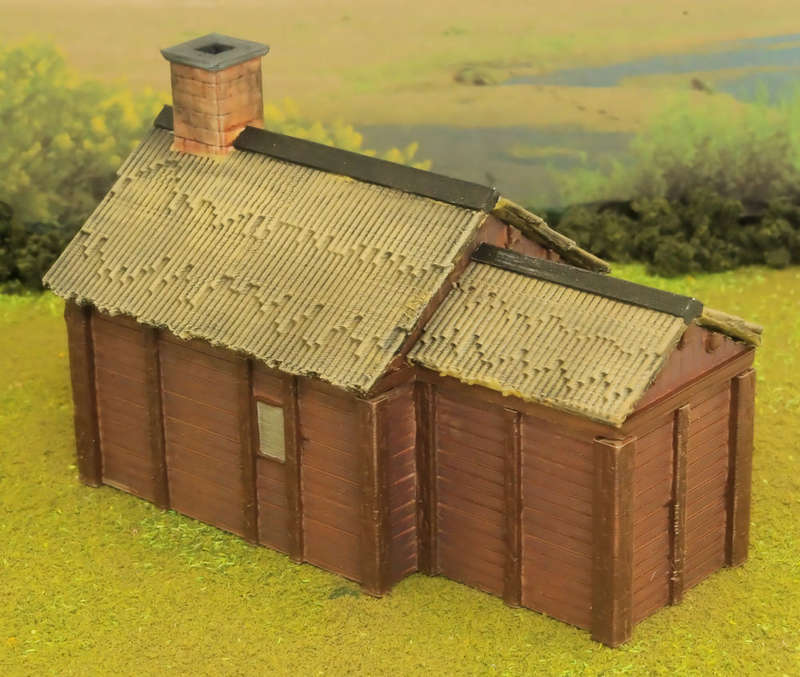 1:72 Scale - Farm House - Kit