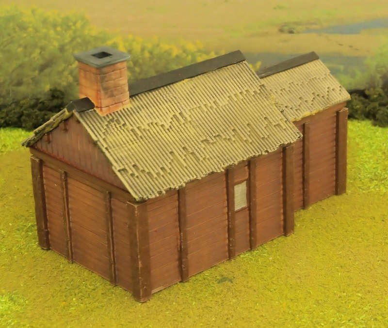 1:72 Scale - Farm House - Kit