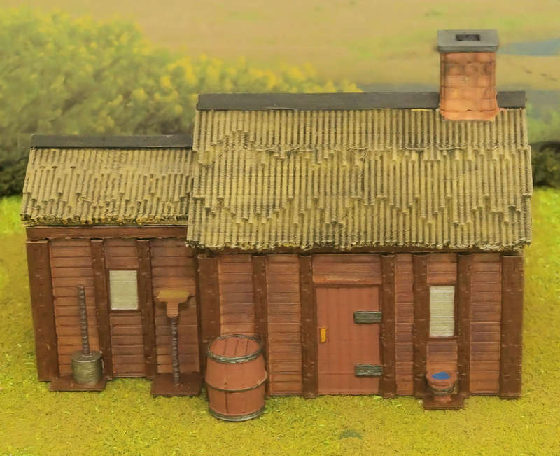 1:72 Scale - Farm House - Kit