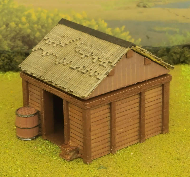 1:72 Scale - Farm Shed - Kit