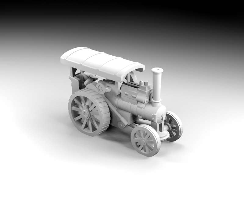 1:87 Scale - Fowler B6 Tractor