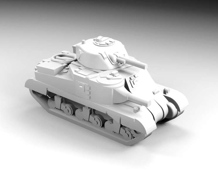 1:200 Scale - Grant Sand Shield Type 1
