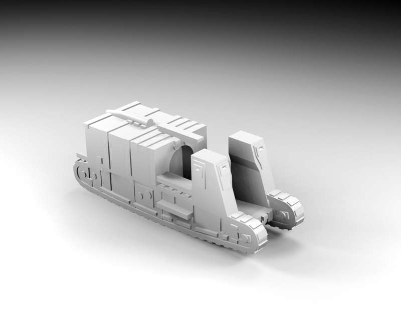 1:72 Scale - Gun Carrier Mk 1 - Cargo