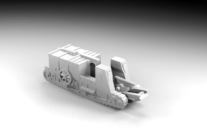 1:72 Scale - Gun Carrier Mk 1