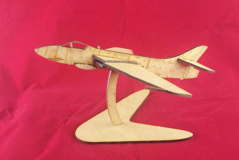 Laser Cut Aircraft - 1/72 Scale - Hawker Hunter
