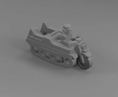 1:200 Scale - Kettenkrad (2 Pack)