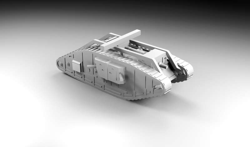 1:87 Scale - Mark V - Female