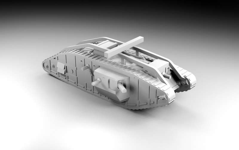 1:100 Scale - Mark V - Star - Hermaphrodite