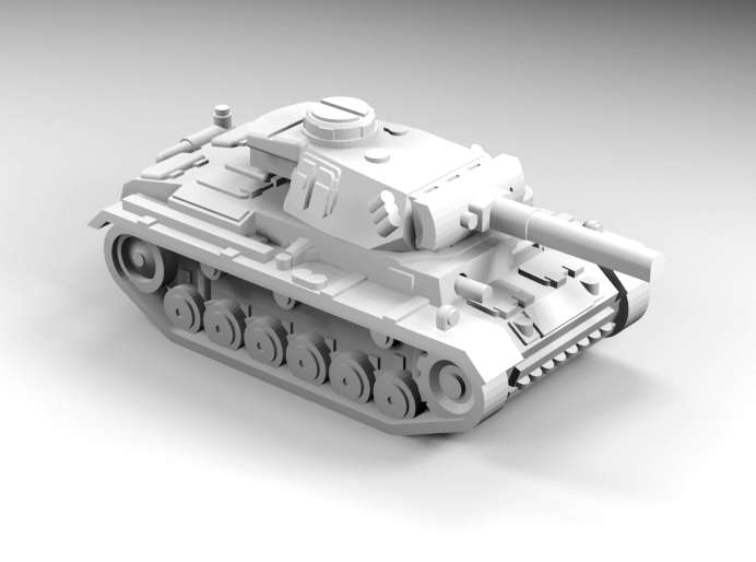 1:160 Scale - Panzer III - FL - M