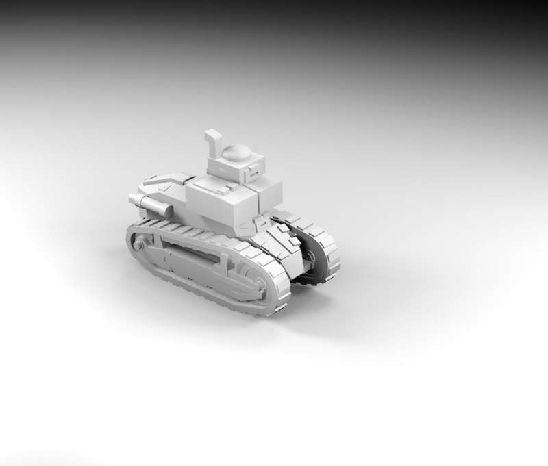 1:72 Scale - Renault FT - TSF