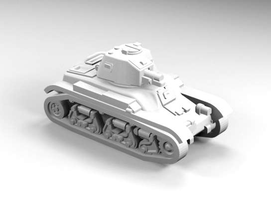 1:160 Scale - Renault R35  - With Renault R35 German Turret