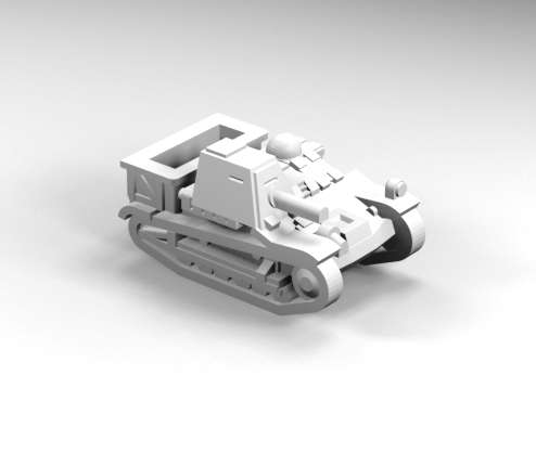 1:160 Scale - Renault UE - MG34