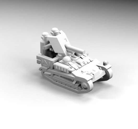 1:200 Scale - Renault UE - Pak 37