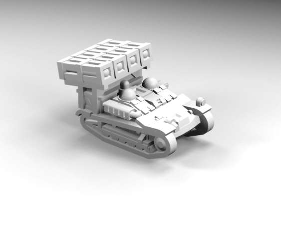 1:200 Scale - Renault UE - Wurfrahmen