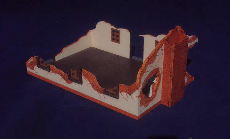 Laser Cut - 1/56 (28mm) Scale - Ruin 1