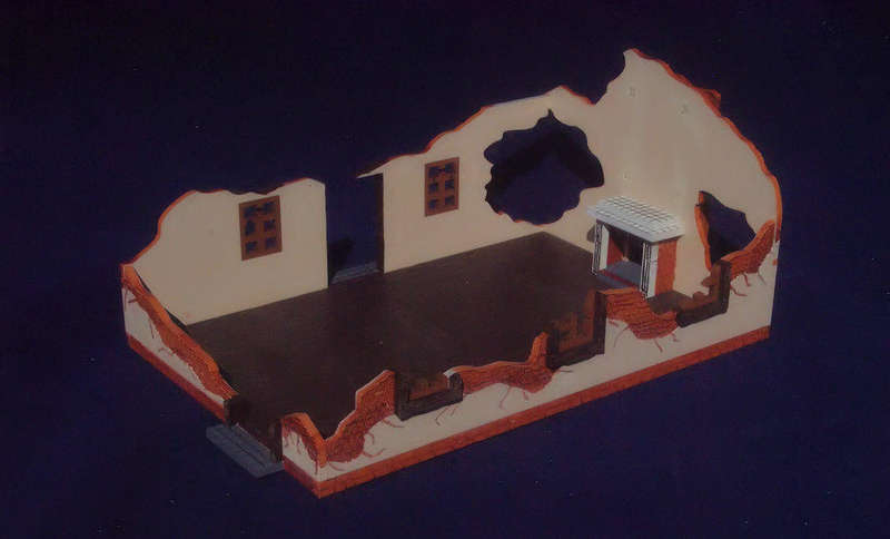 Laser Cut - 1/56 (28mm) Scale - Ruin 1