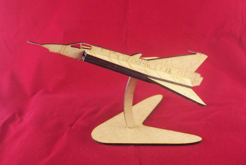 Laser Cut Aircraft - 1/72 Scale - SAAB Draken