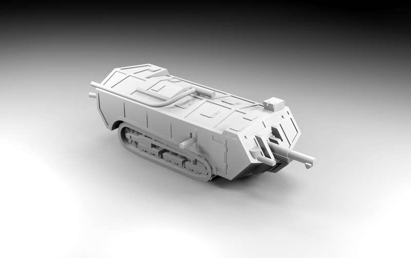 1:100 Scale - St Chamond - Late