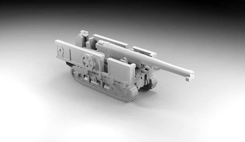 1:87 Scale - St Chamond SPG - Filledin Rails
