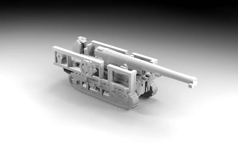 1:72 Scale - St Chamond SPG
