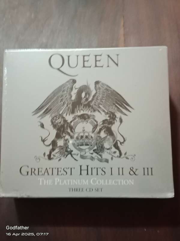 Queen - Greatest hits 1   2  &  3  The platinum collection 3 cd set