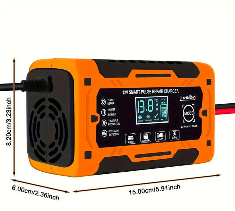 Vesper 12v 6 amp full automatic battery charger  , smart and fast