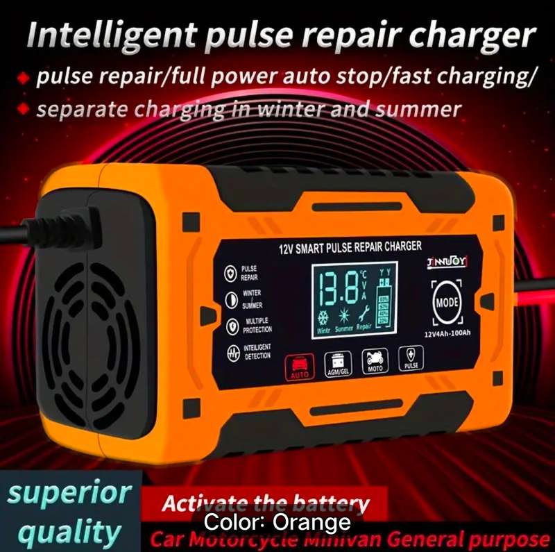 Vesper 12v 6 amp full automatic battery charger  , smart and fast