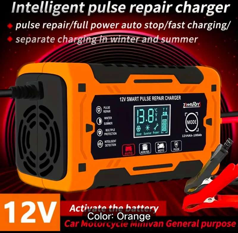 Vesper 12v 6 amp full automatic battery charger  , smart and fast