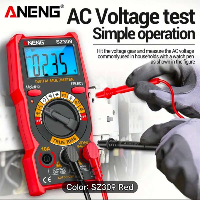 ANENG - High precision digital multimeter , multi function AC / DC