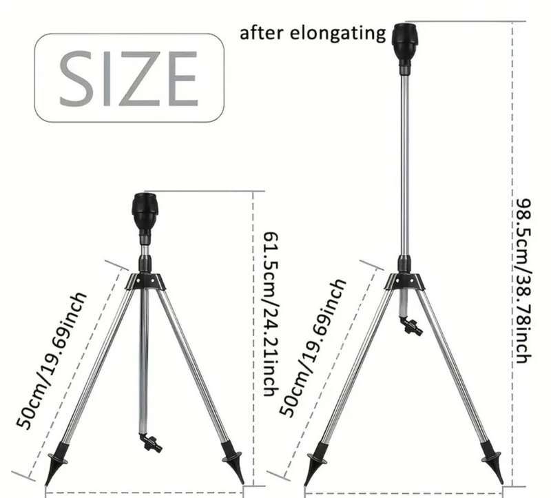 Tripod sprinkler