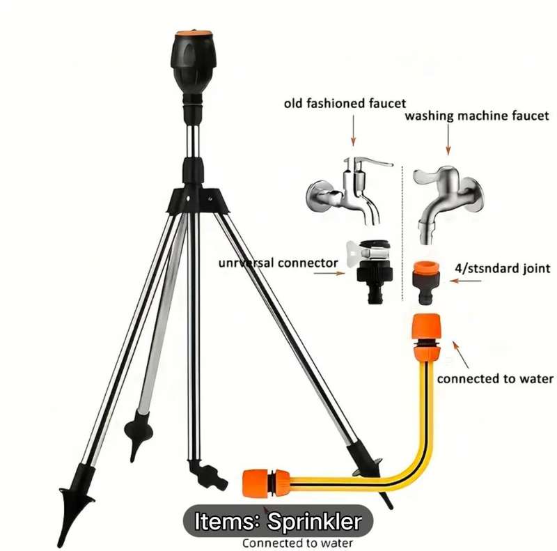 Tripod sprinkler