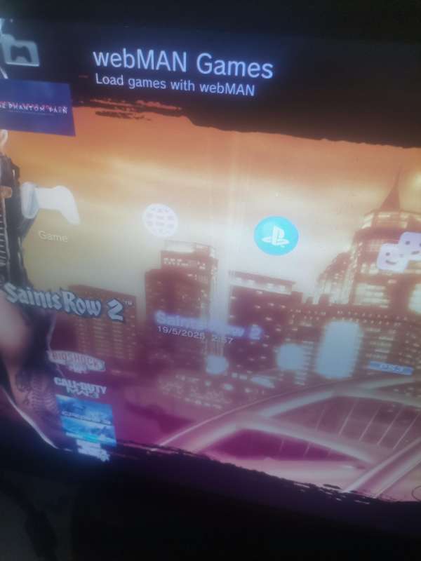 Playstation 3 Super slim 250GB 1 Control All Cables 24 Games on Harddrive Game list in the List