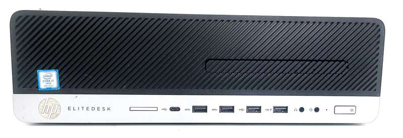 HP EliteDesk 800 G4 SFF PC i7-8th gen 16gb 256Gb ssd Good Working Condition
