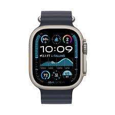 Apple Watch Ultra 49mm GPS + Cellular Titanium 32GB -MQFP3SO/A Excellent Condition