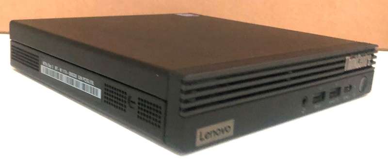 Lenovo ThinkCentre M70q Gen 3 Desktop PC  Core i5-12400T / 8GB RAM / 128GB SSD / Win 11 Pro