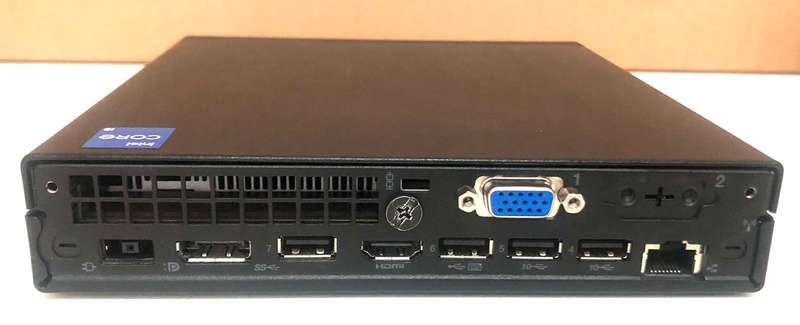 Lenovo ThinkCentre M70q Gen 3 Desktop PC  Core i5-12400T / 8GB RAM / 128GB SSD / Win 11 Pro