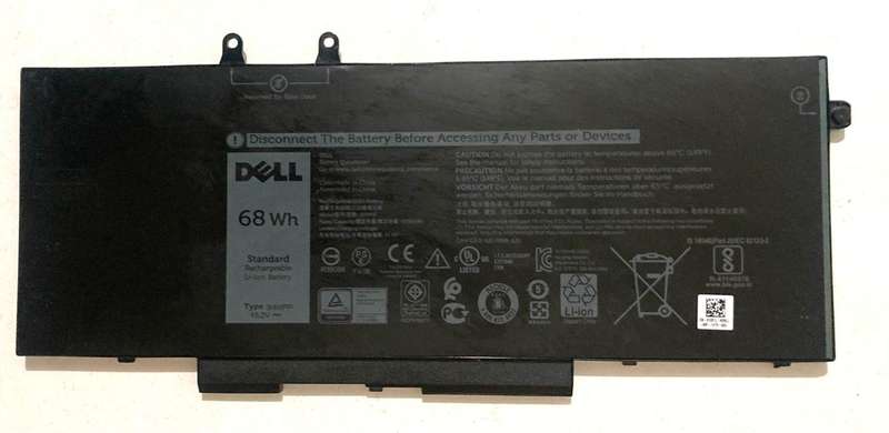 Dell 68Whr 4-cell Battery-Lat 5400,5410,5500,5510, Prec 3540 etc