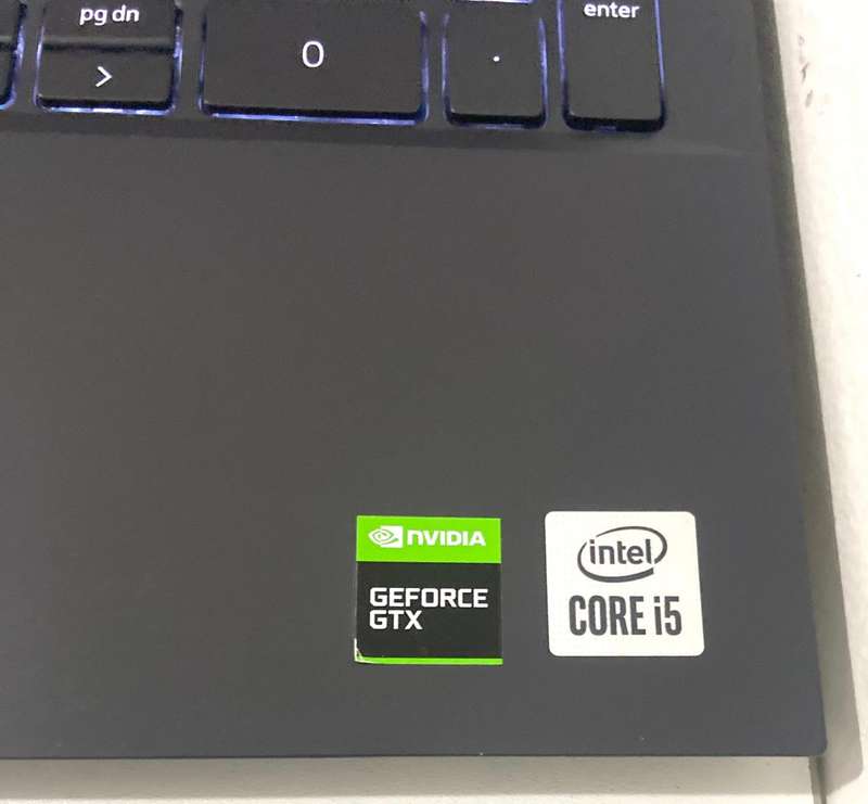 Dell G15 5510 Gaming Laptop i5 10th gen 8gb 256gb 4gb Nividia GeForce GTX 1650